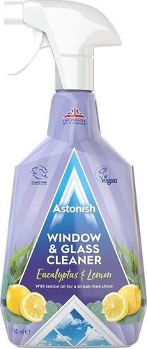 Средство для стекла и зеркал Astonish Эвкалипт и лимон 750 мл