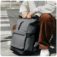 Городской рюкзак Xiaomi Roll Top Casual Backpack (серый)