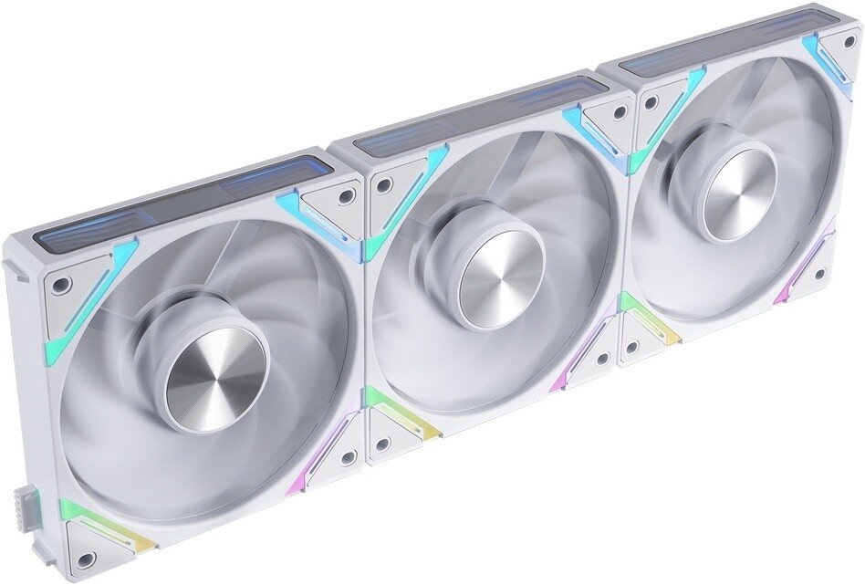 

Комплект вентиляторов для корпуса 1stPlayer XF7 Reverse ARGB (3 шт, белый)