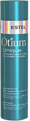 

Шампунь Estel Professional Otium Unique для жирной кожи головы и сухих волос 250 мл