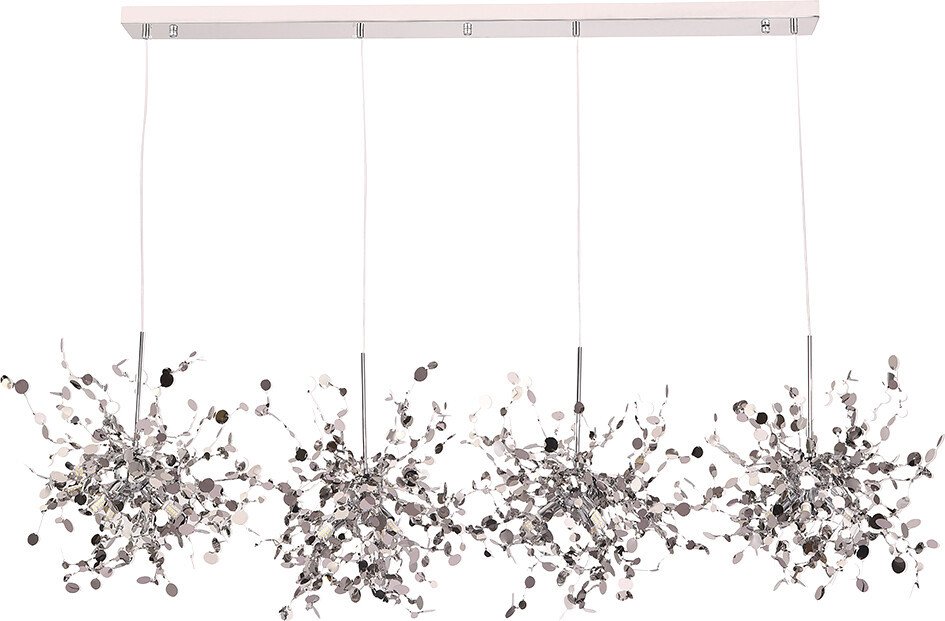 

Подвесная люстра Crystal Lux GARDEN SP3х4 L1600 CHROME