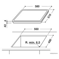 Варочная панель Indesit RI 161 C