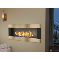 Биокамин ZeFire Elliot horizontal 1500 латунный со стемалитом в Пинске