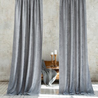 Комплект штор АКВИЛАРИЯ Деко 500x270 (темно-серый)