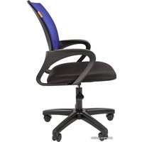 Офисное кресло CHAIRMAN 696 LT (черный/синий)