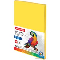 Офисная бумага BRAUBERG А4 80 г/м2 100 л 112450 (желтый)