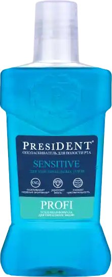 

Ополаскиватель для полости рта PresiDent Sensitive 250 мл