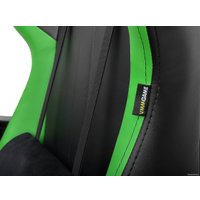 Игровое (геймерское) кресло VMMGame Throne OT-B31G + силиконовые колеса Castors (кислотно-зеленый)