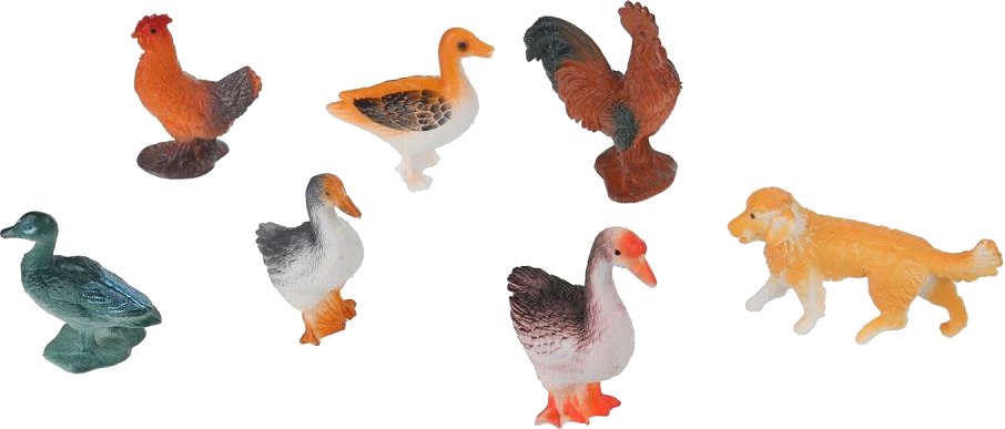 

Набор фигурок Рассказы о животных Домашние животные YG97742-R (7шт)
