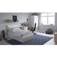 Кровать PROxSON Milton с ПМ 90x190 (белый/бунратти)