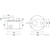 Душевая система  Rea Lungo REA-P4111 (розовое золото)