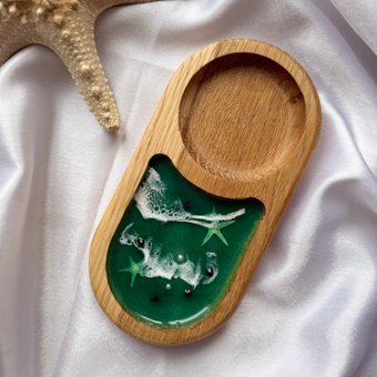 Подставка декоративная Wood_N_Sea дуб №2