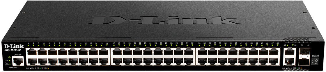 

Управляемый коммутатор 3-го уровня D-Link DGS-1520-52/A1A