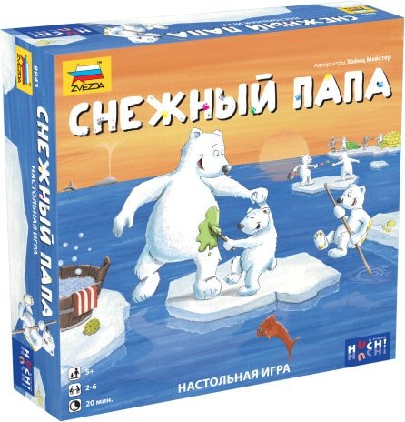 

Настольная игра Звезда Снежный папа 8943