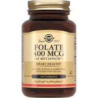 БАД Solgar Фолат 400мкг Метафолин (100 таблеток)