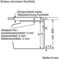 Электрический духовой шкаф Bosch HSG636BB1