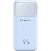 Внешний аккумулятор Awei P107K 20000mAh (голубой)