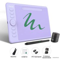 Графический планшет Parblo Intangbo S (сиреневый)