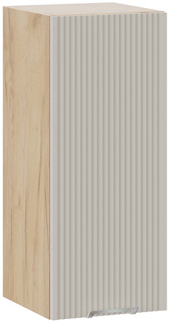 

Шкаф навесной Трия Кимберли 1В3 (дуб крафт золотой/крем)