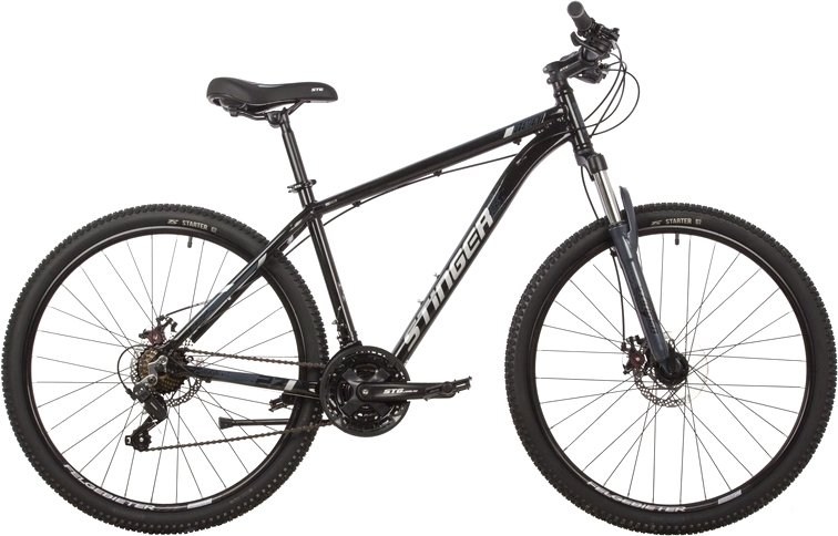 

Велосипед Stinger Element STD 27.5 р.16 2022 (черный)