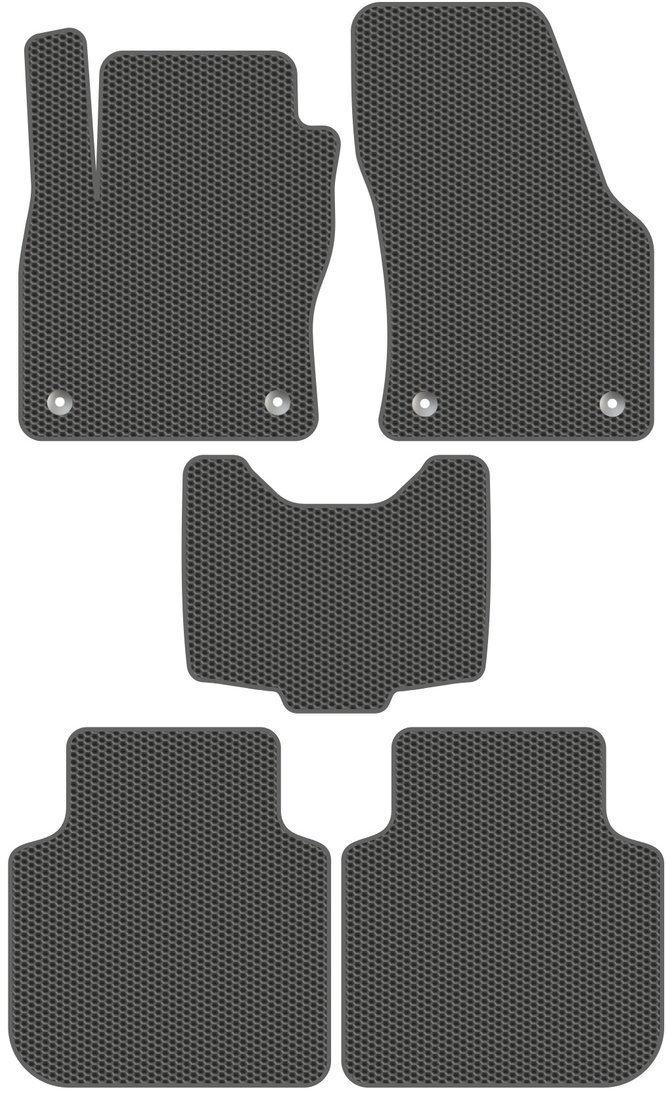 

Комплект ковриков для авто Alicosta Skoda Kodiaq I (suv) 2016 - Н.В. (серый)