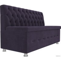Диван Mebelico Вента (велюр, фиолетовый)
