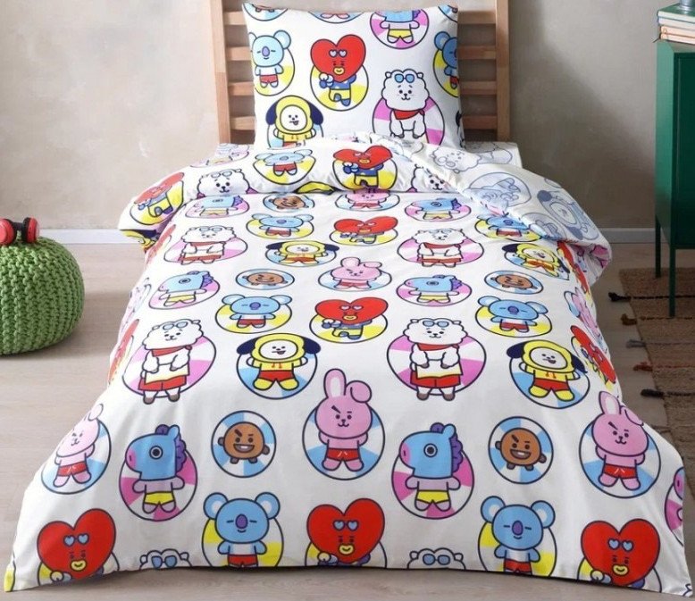 

Постельное белье TAC BT21 60294956 (разноцветный)