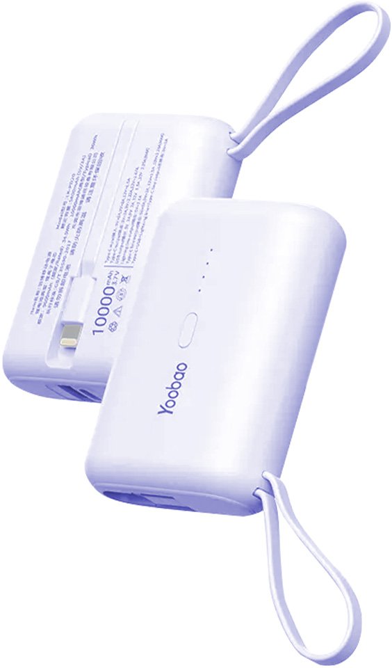 

Внешний аккумулятор Yoobao LK-PD20 10000mAh (фиолетовый)