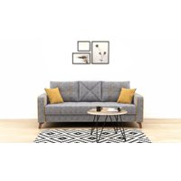 Диван Sofos Марсель тип B (Columbia Grey/Bingo Mustard) в Бресте