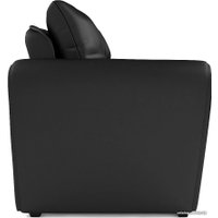 Кресло-кровать Мебель-АРС Квартет (экокожа, черный)