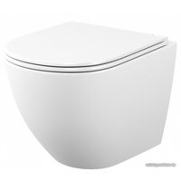 Унитаз подвесной Teymi Lina S Rimless (чаша, пневмокрышка)