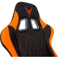 Игровое (геймерское) кресло Knight Armor (черный/оранжевый)