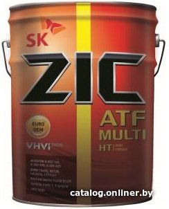 Трансмиссионное масло ZIC ATF Multi HT 20л