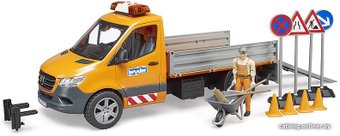 Грузовик Bruder Mercedes Sprinter с фигуркой Bruder 02677