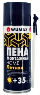 Монтажная пена Wumax Home Max летняя 350 мл