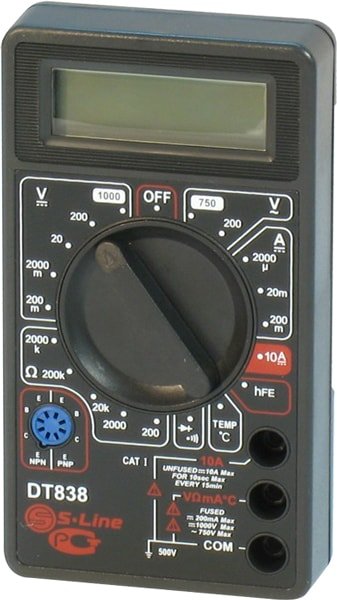 

Мультиметр S-Line DT-838