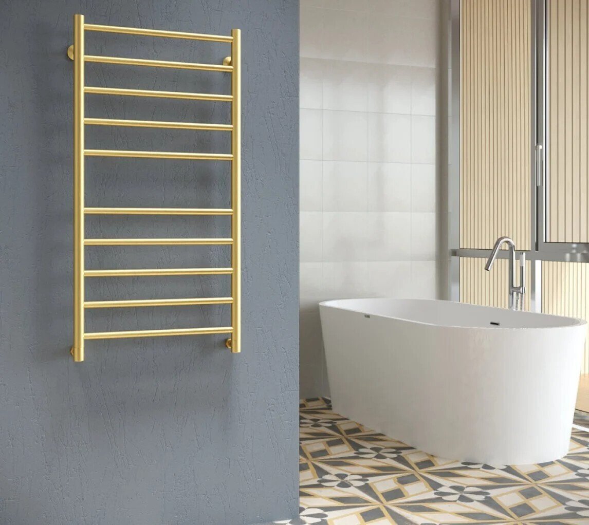 Полотенцесушитель Stinox Toscana Gold 40x100 (золотистый глянец)