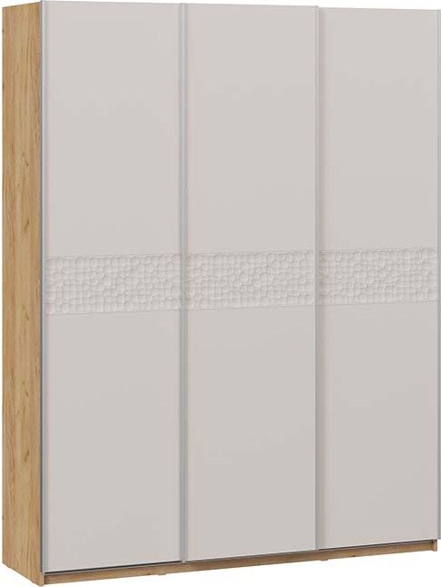 

Шкаф-купе Трия Оскар Скания Т2 1800 268680 (ручка серебро/дуб крафт золотой/кашемир/кашемир сатин)