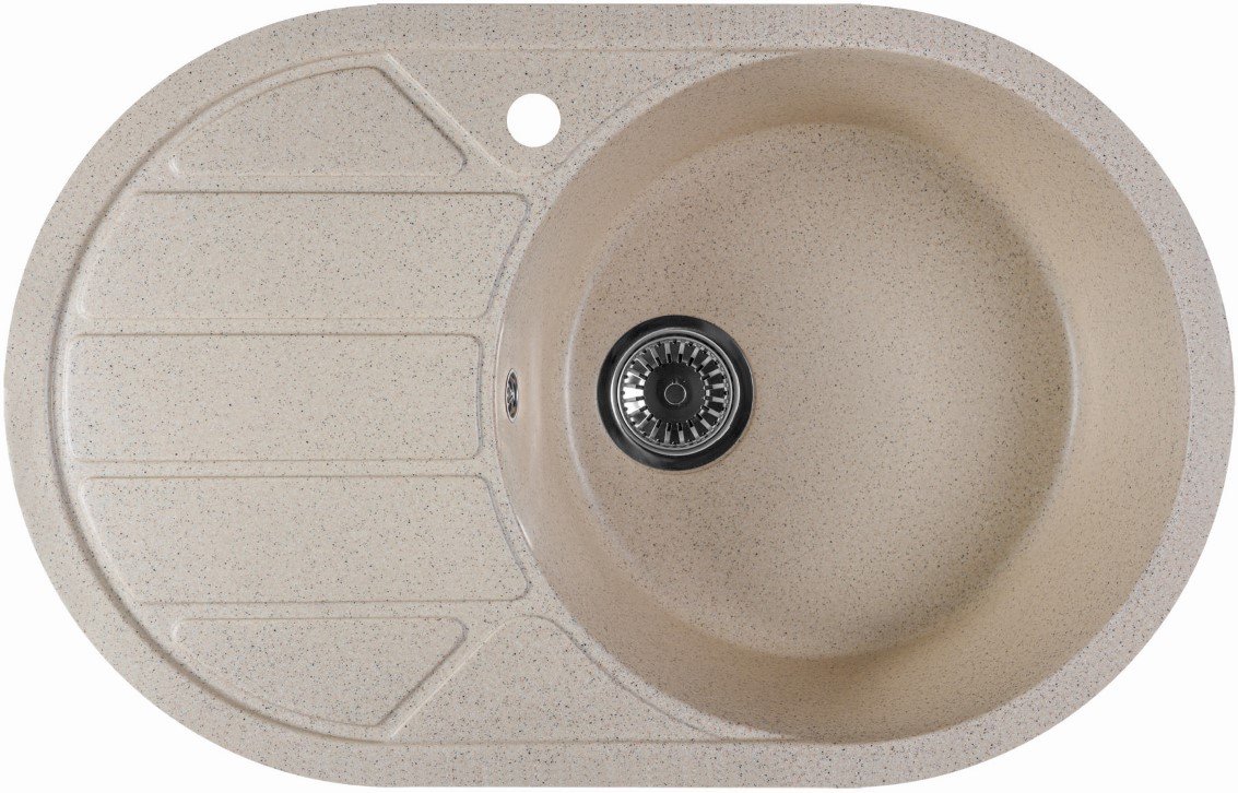 

Кухонная мойка Marblan Elon R (гранит, с сифоном)