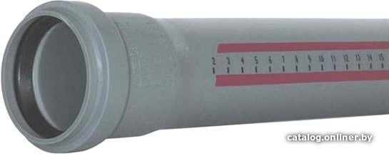 Труба Ostendorf HTEM - труба с раструбом 75x1500 113050