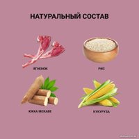 Сухой корм для кошек Unica Classe Lovely Care Condition Adult Sterilized Luxury Hairball Lamb (для здоровья шерсти с ягненком) 300 г