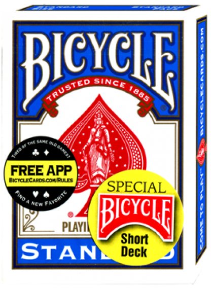 

Игральные карты Bicycle Standard Short Blue 1016762