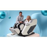 Массажное кресло Casada Pollux CMS-303 (белый/серый)