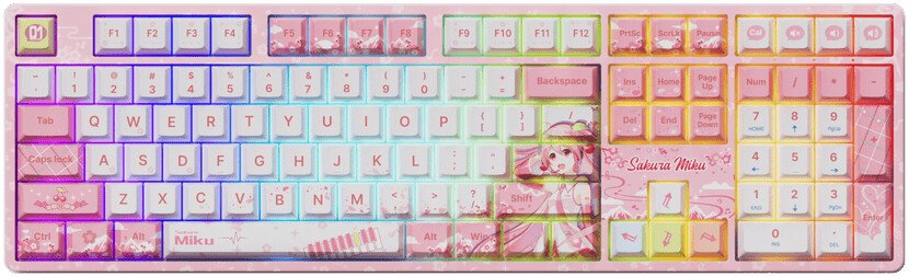 

Клавиатура Akko 5108B Plus Sakura Miku (Akko V3 Piano Pro)