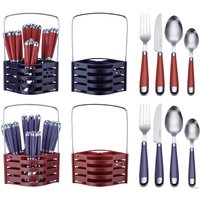 Набор столовых приборов Peterhof PH-22120 (красный)