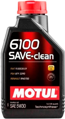 

Моторное масло Motul 6100 Save-clean 5W-30 1л