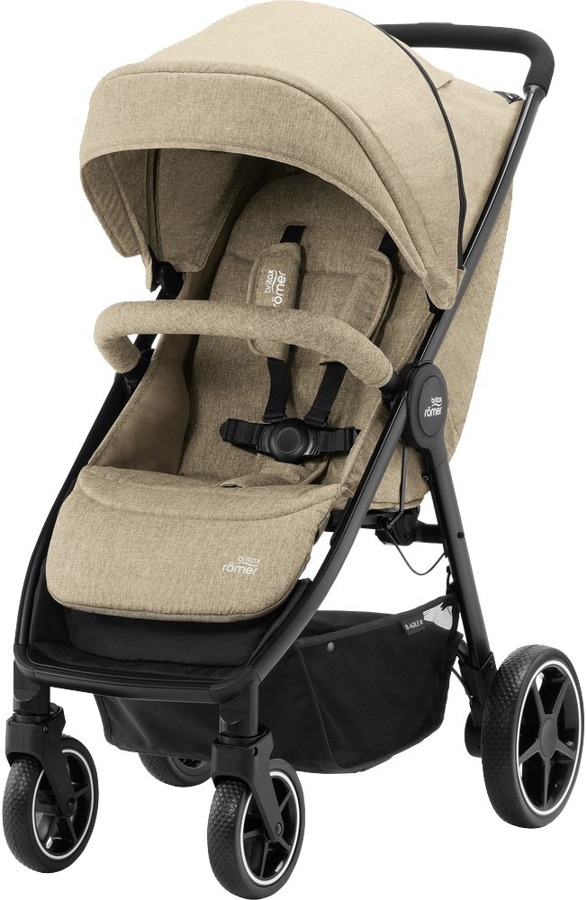 

Коляска прогулочная «книга» Britax Romer B-Agile M (linen beige)