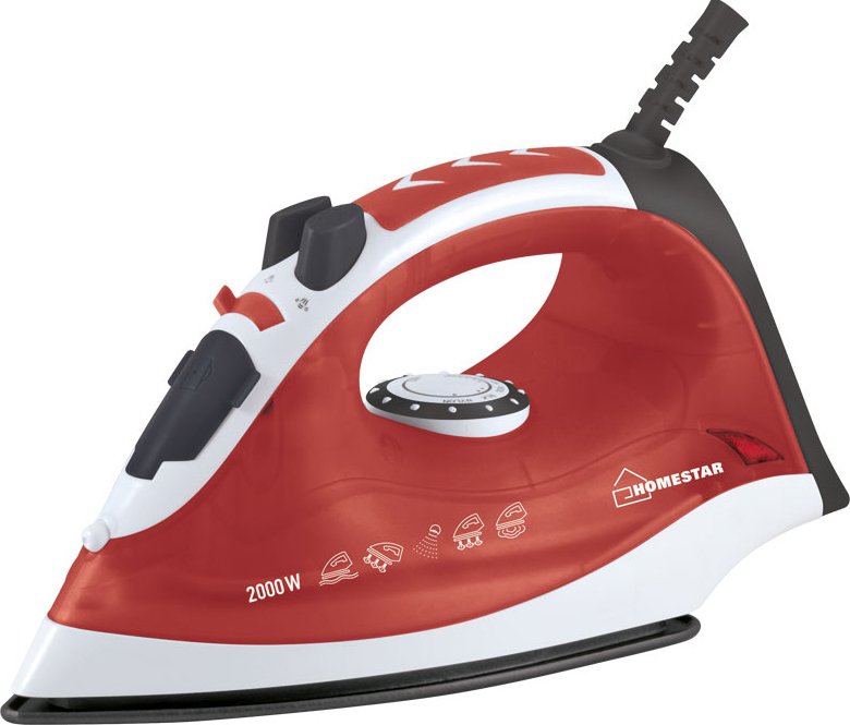 

Утюг HomeStar HS-4003 (белый/коралловый)