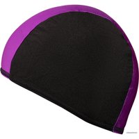 Шапочка для плавания Спортивные мастерские Lucra SM-089 (черный/фиолетовый)