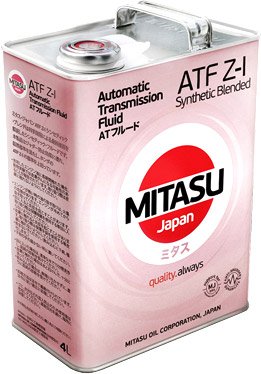 

Трансмиссионное масло Mitasu MJ-327 ATF Z-I Synthetic Blended 4л